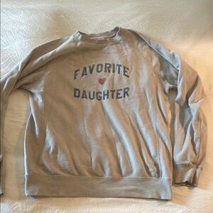 Favorite Daughter Gray Sweatshirt